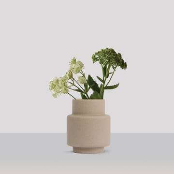 Hurricane vase M Ø12 - Light Stone - Ro Collection