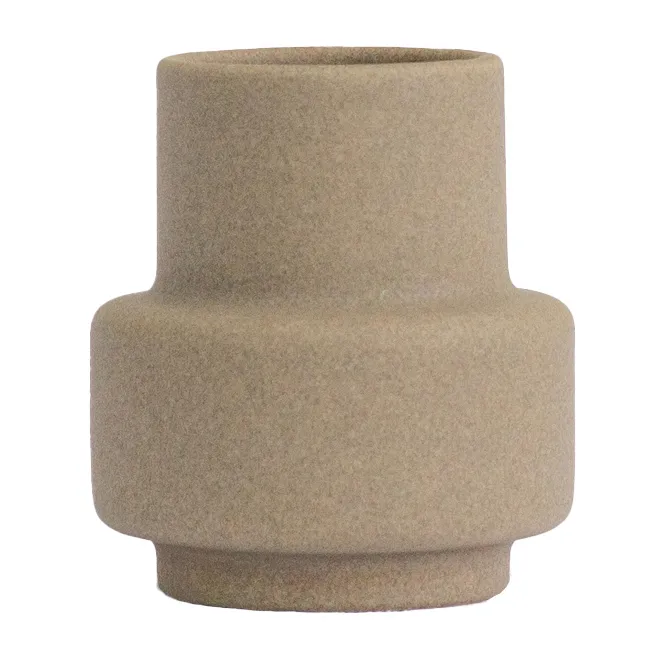 Ro Collection Hurricane vase S o9 Light Stone | Scandinavian Design | Vases | Grey