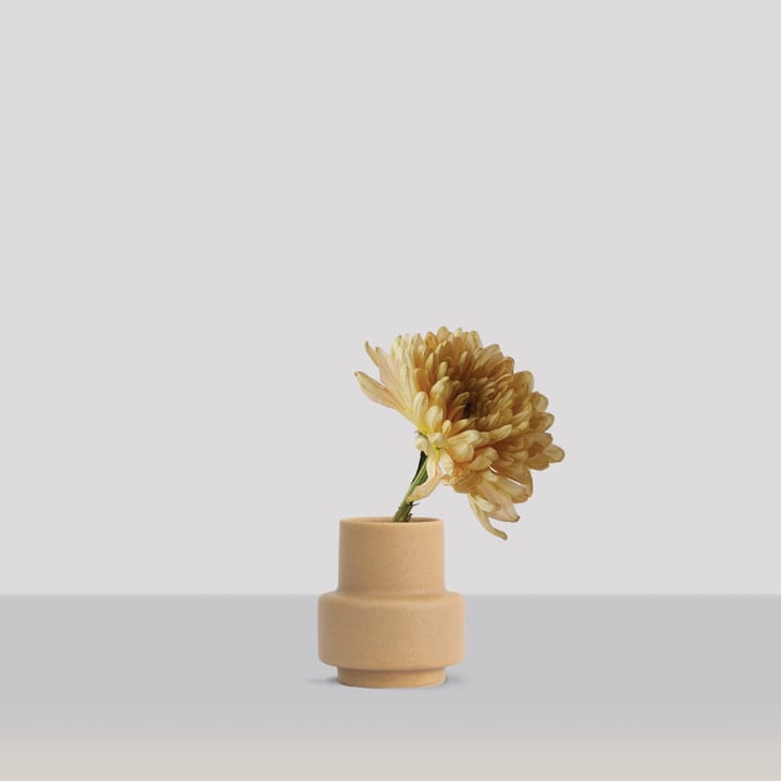 Hurricane vase S Ø9, Soft Ochre Ro Collection