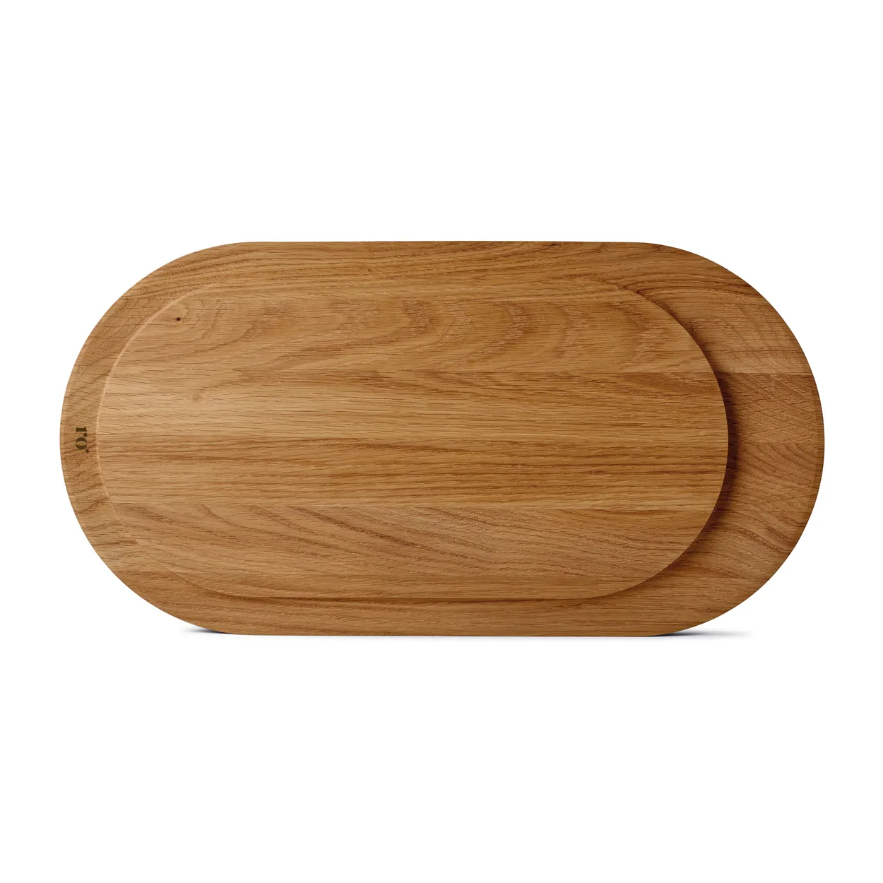 Ro Collection Oak board no. 63 Large | Scandinavian Design | Chopping boards | Brown