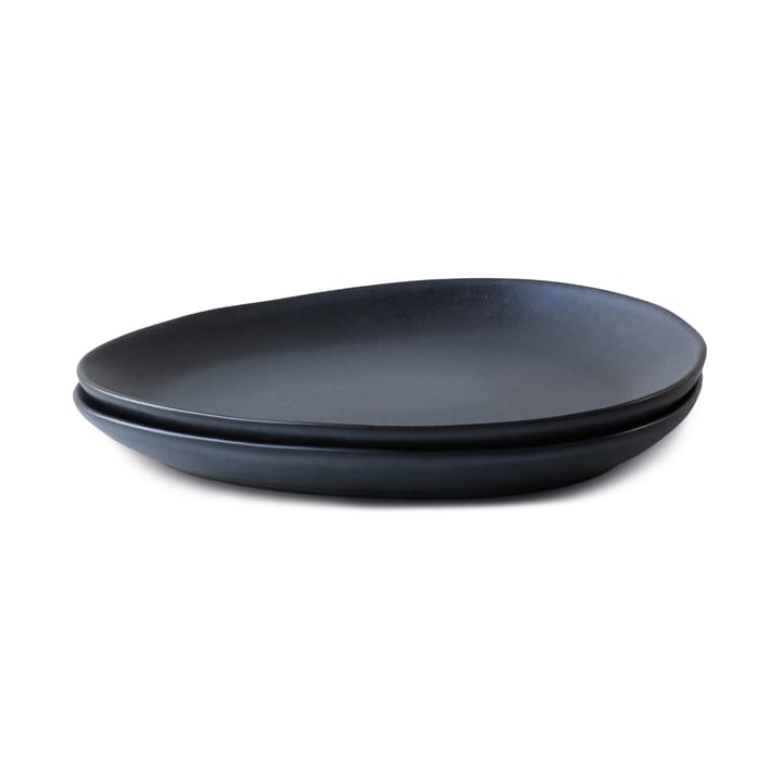 Plate no, 34 2-pack, lava stone Ro Collection