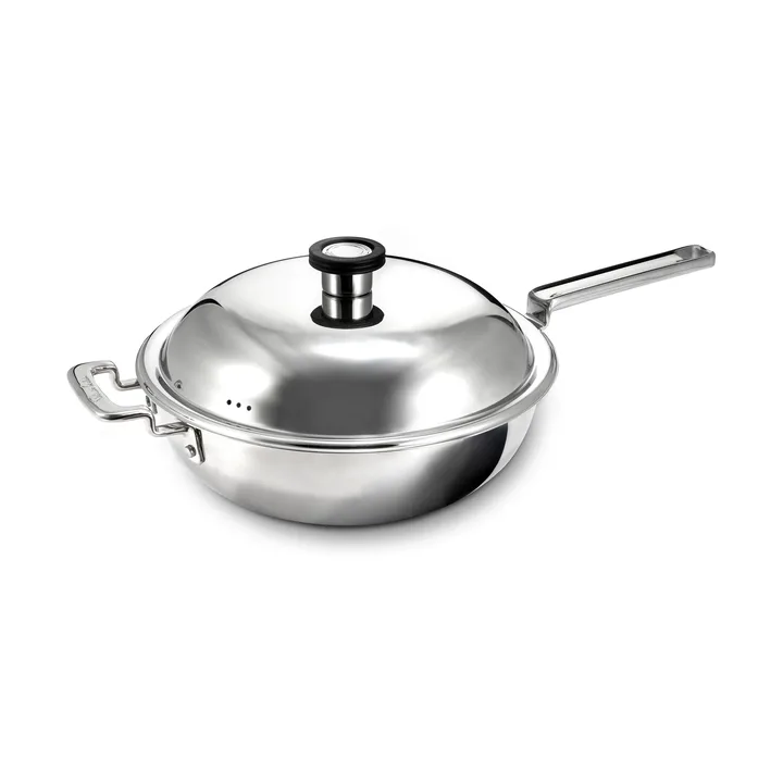 316 Series wok pan - Stainless steel, 28 cm - Robert Welch