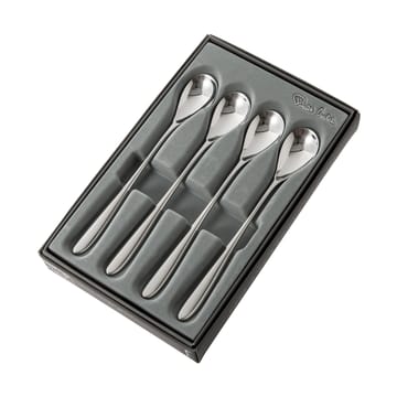 Bourton Bright latté spoon 4 pieces - Stainless steel - Robert Welch