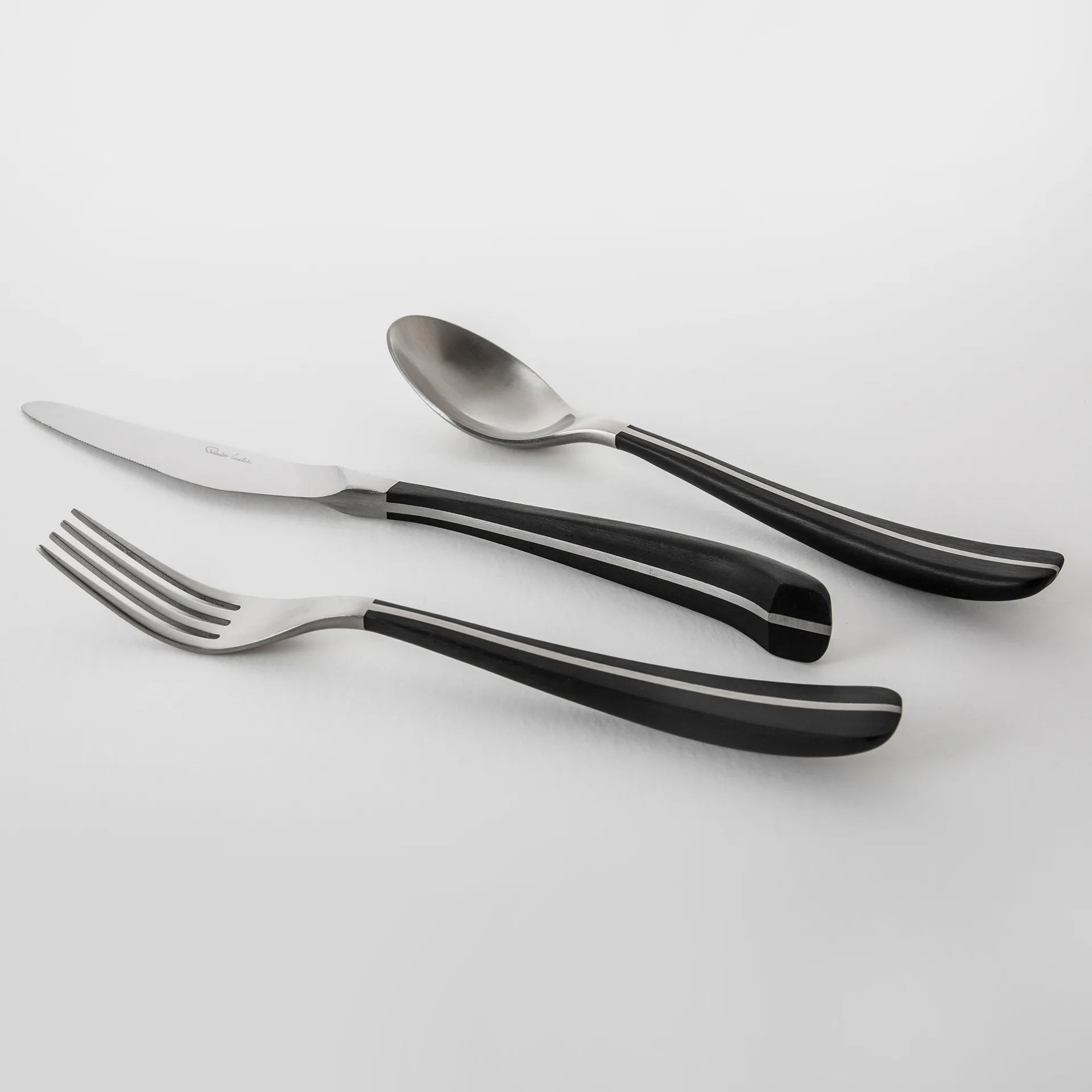 Contour fork, black Robert Welch