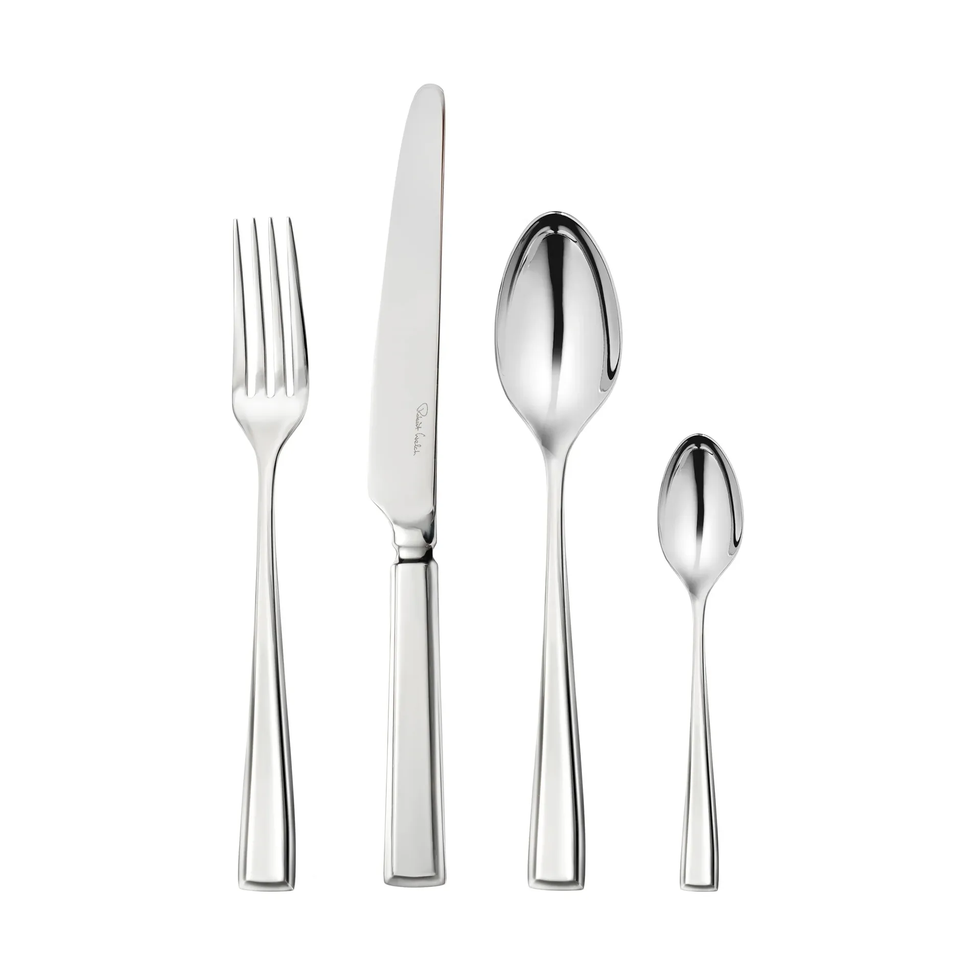 Fairford bright cutlery set, Stainless steel, 24 pieces Robert Welch