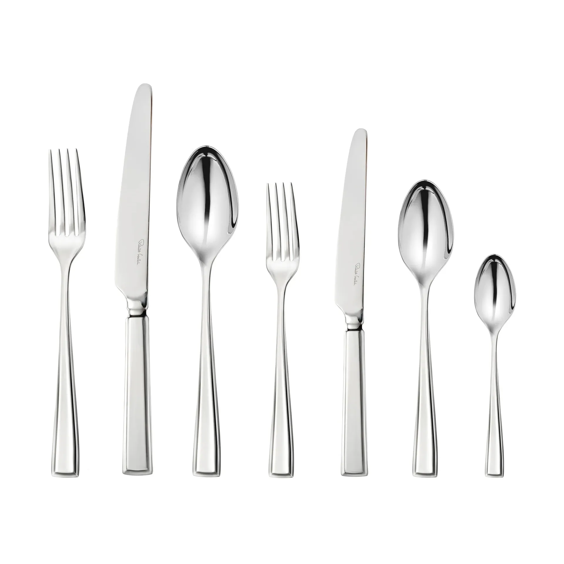 Fairford bright cutlery set, Stainless steel, 56 pieces Robert Welch