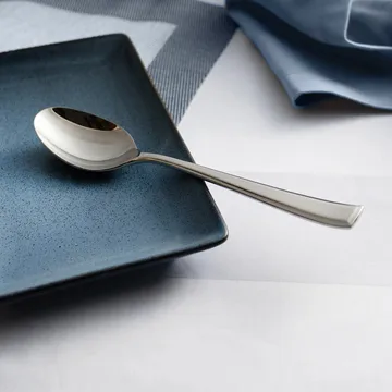 Fairford bright serving spoon - Stainless steel, 23.4 cm - Robert Welch