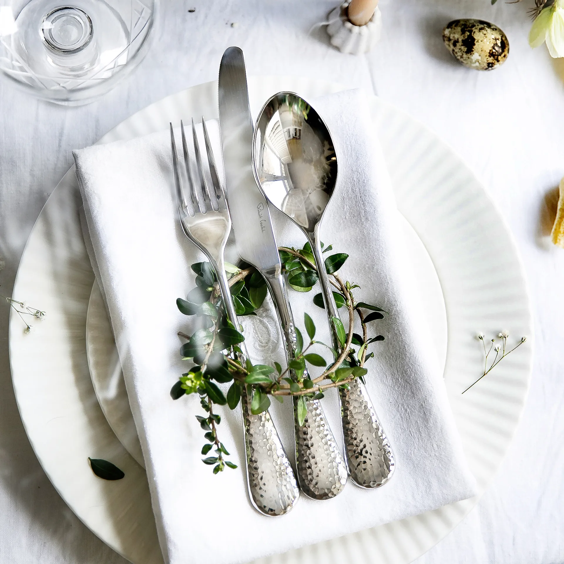 Honeybourne cutlery set 56 pieces, Stainless steel Robert Welch