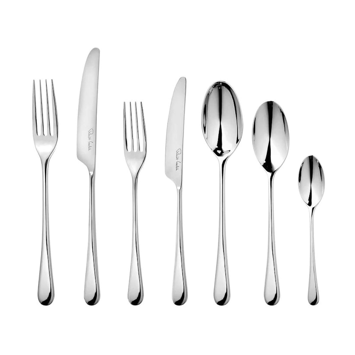 Robert Welch Iona (BR) cutlery set 42 pieces | Scandinavian Design | Cutlery sets | Silver-coloured