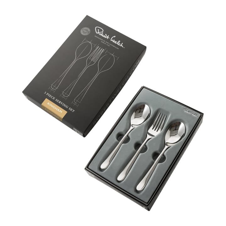 Kingham Bright serving cutlery 3 pieces - Stainless steel - Robert Welch
