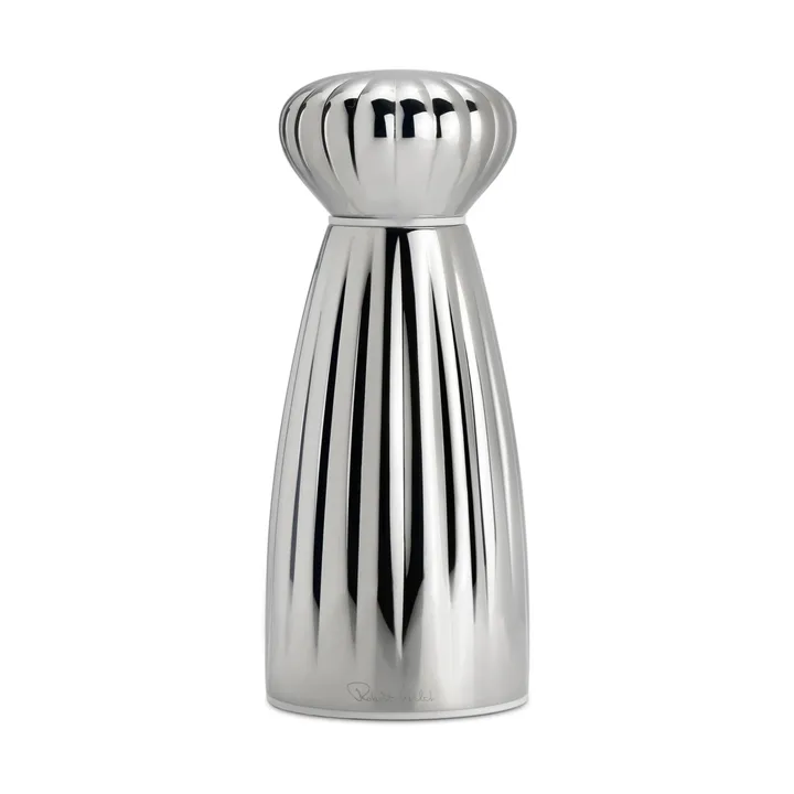 Palm Bright salt mill - Small-stainless steel - Robert Welch