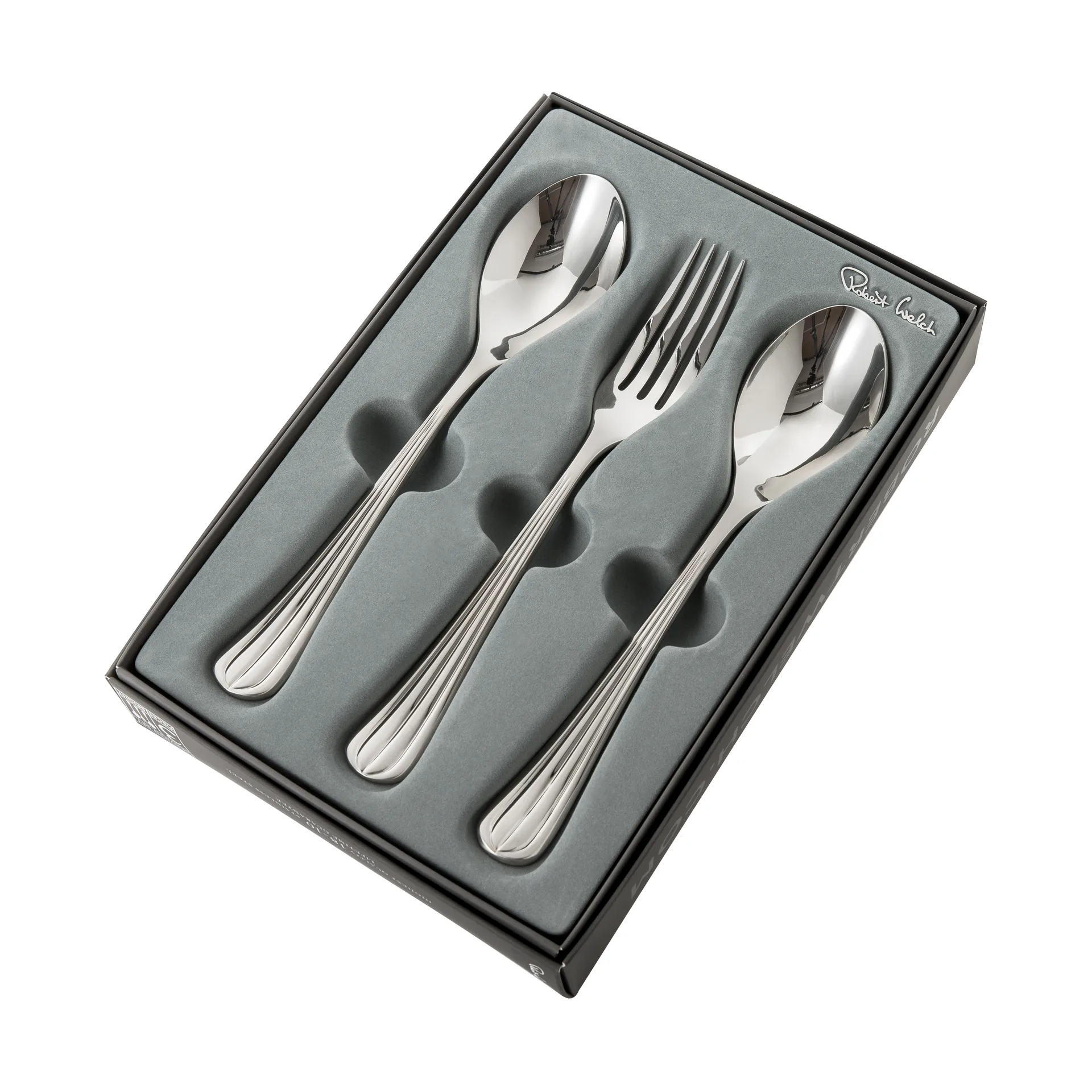 Palm Bright serving cutlery 3 pieces, Stainless steel Robert Welch