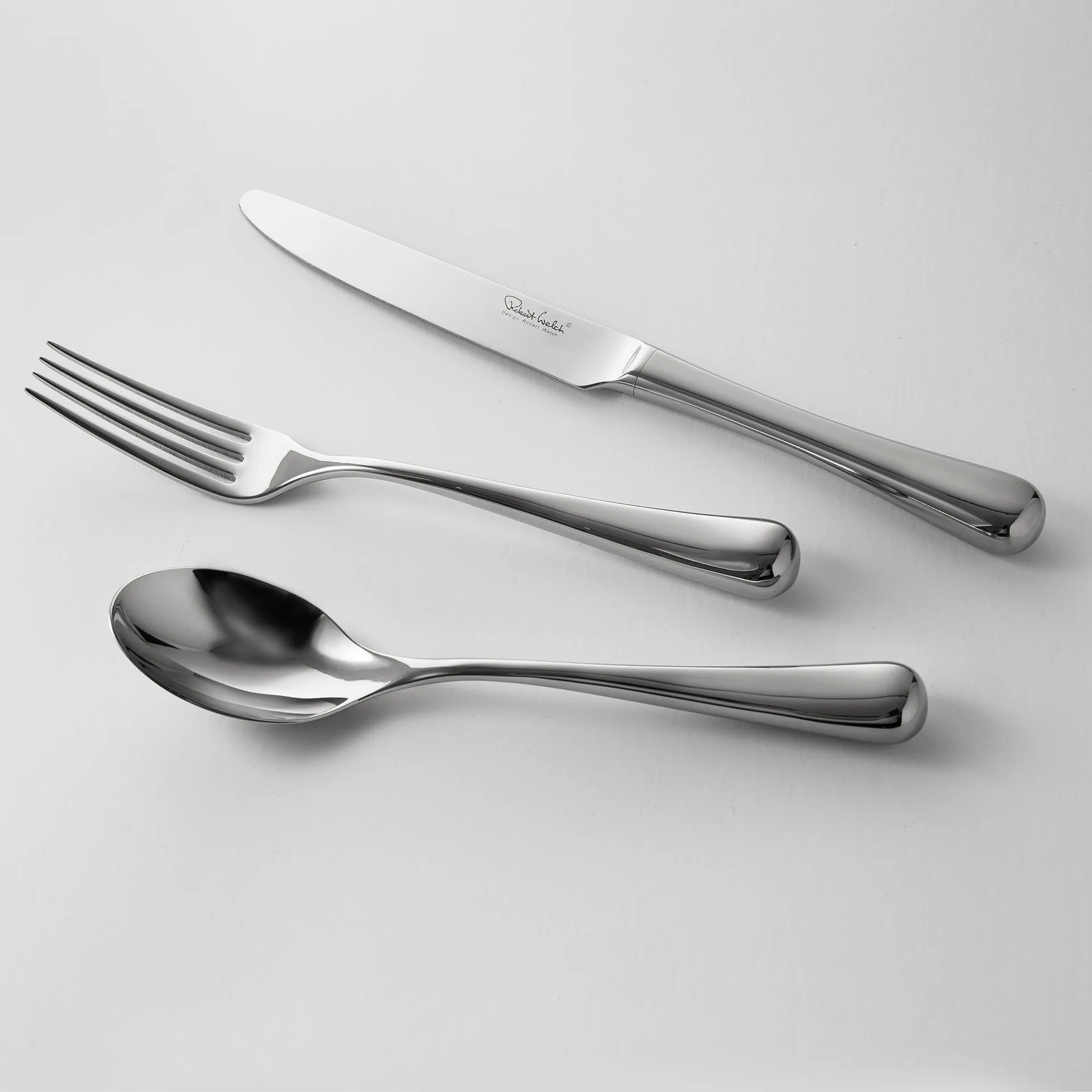 Radford Air tea spoon, stainless steel Robert Welch