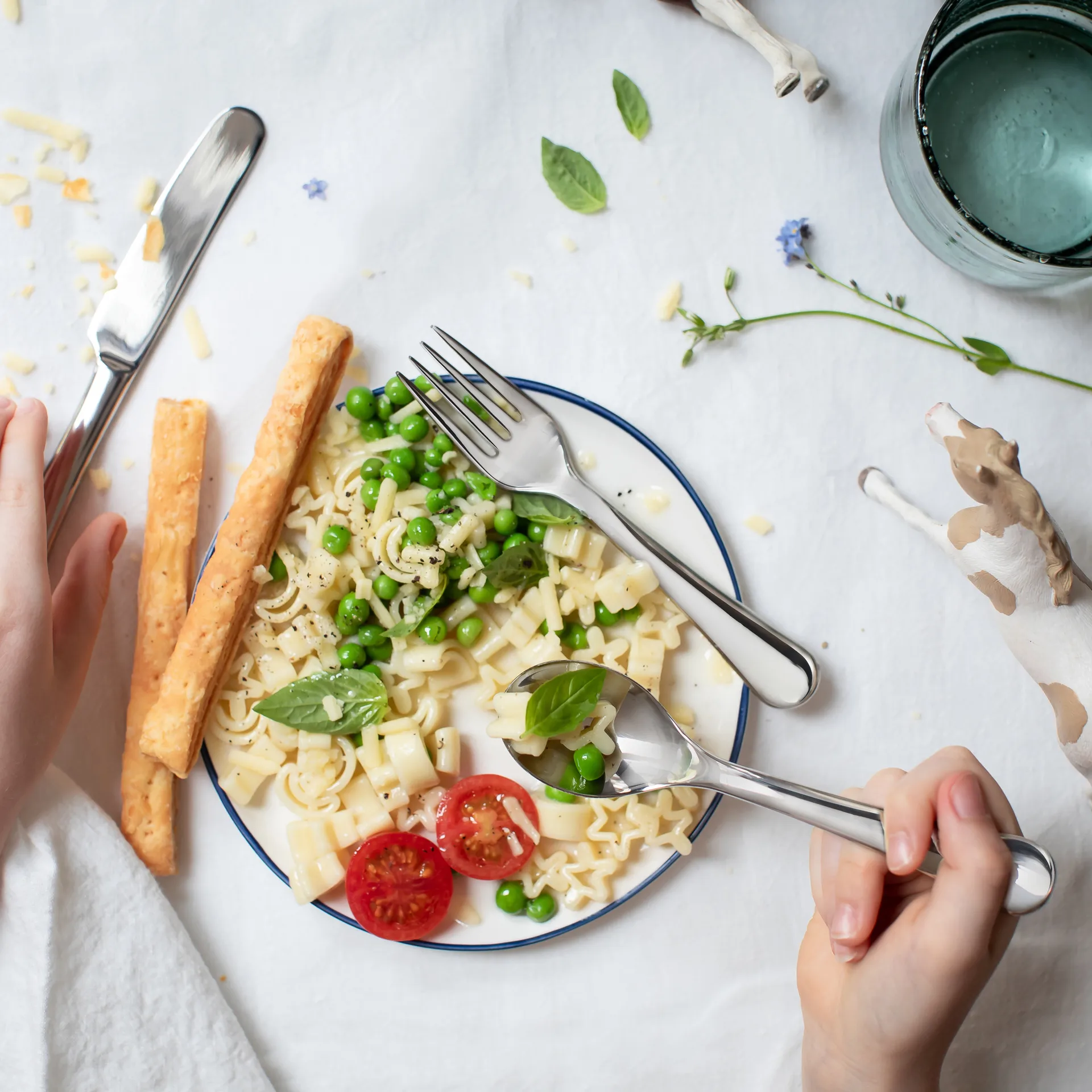 Radford children's knife mirror, Stainless steel Robert Welch