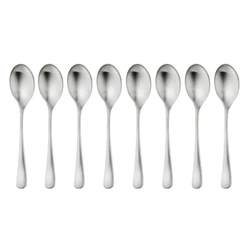 Radford coffee spoon matte 8 pieces - Stainless steel - Robert Welch