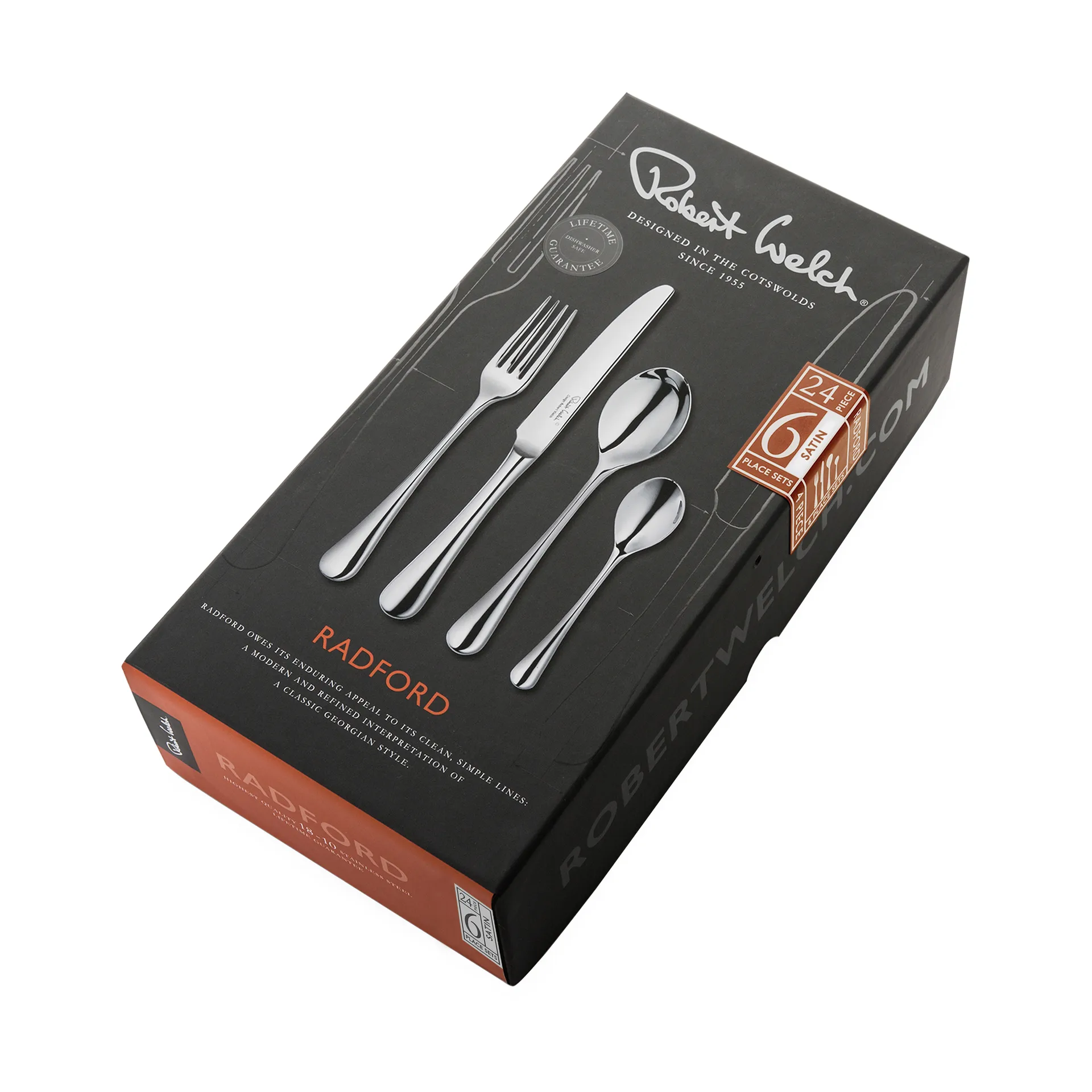 Radford cutlery matte, 24 pieces Robert Welch