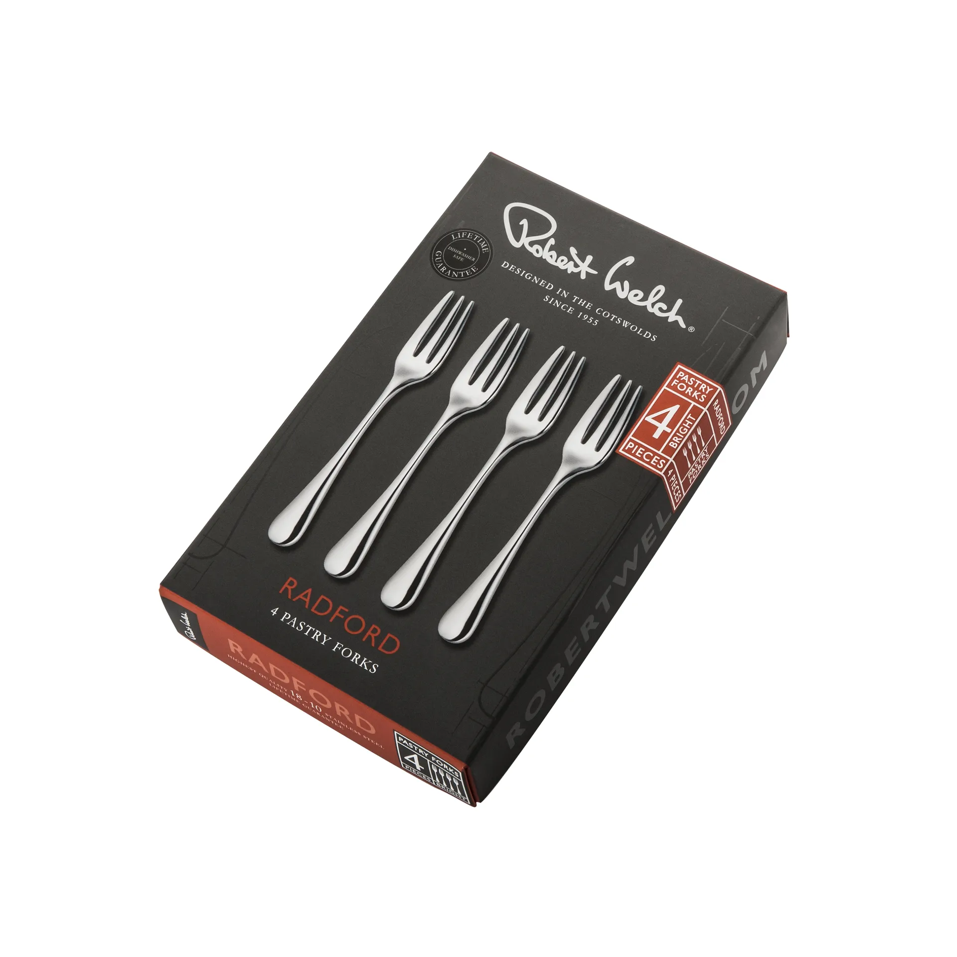 Radford pastry fork 4-pack, Blank Robert Welch