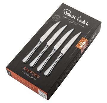 Radford steak knife matte 4 pieces - Stainless steel - Robert Welch