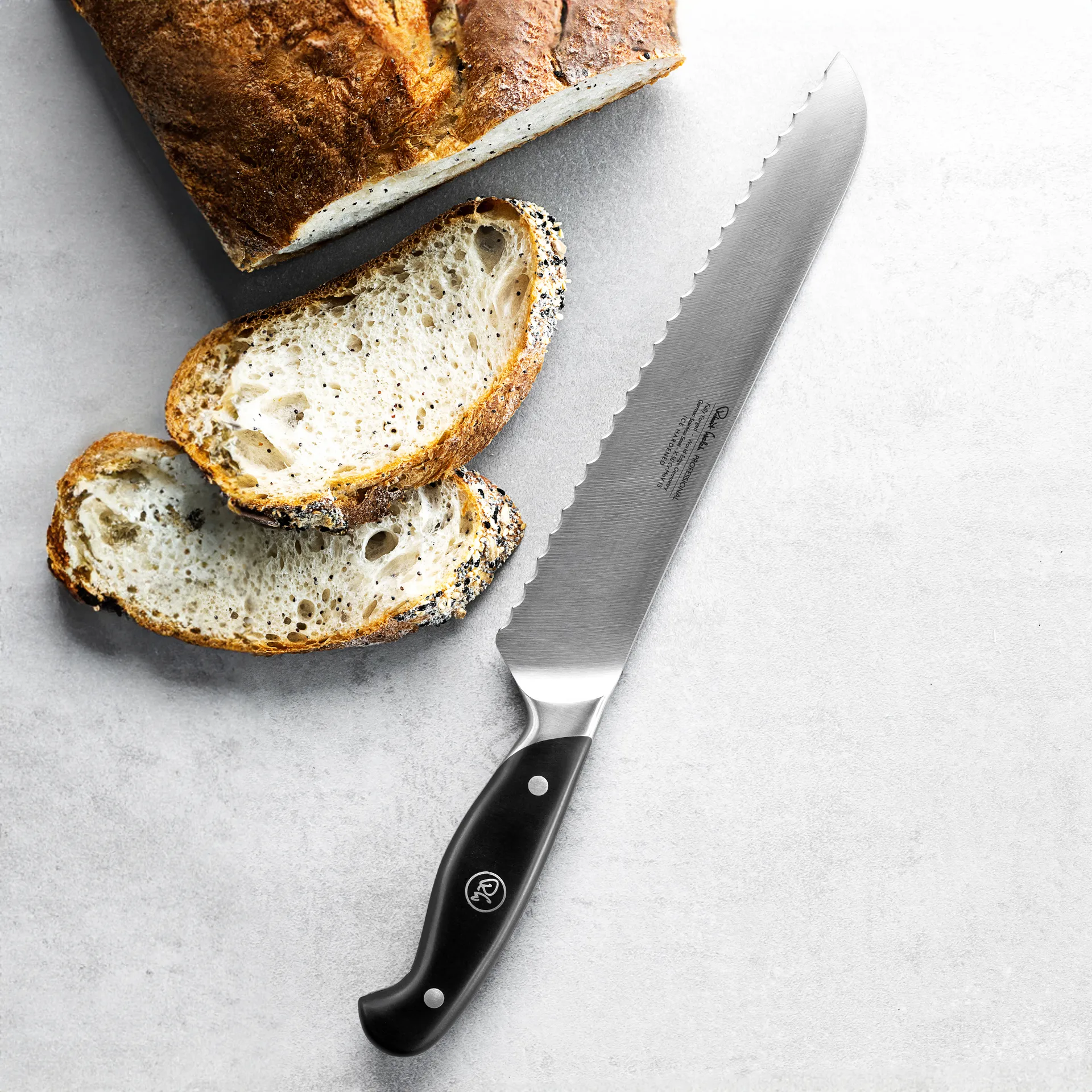 Robert Welch professional bread knife 22 cm, Stainless steel Robert Welch