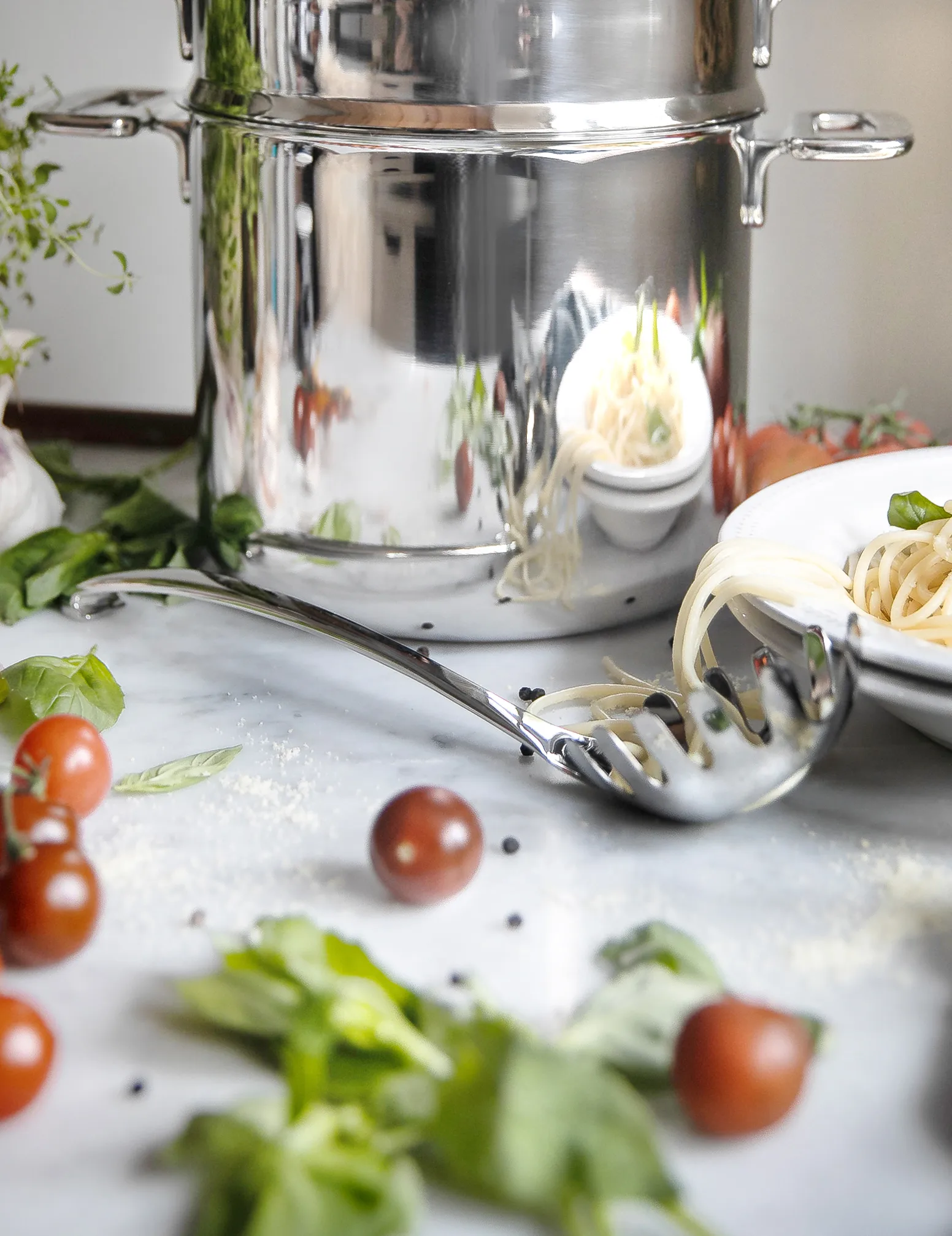 Robert Welch signature pasta scoop, Stainless steel Robert Welch