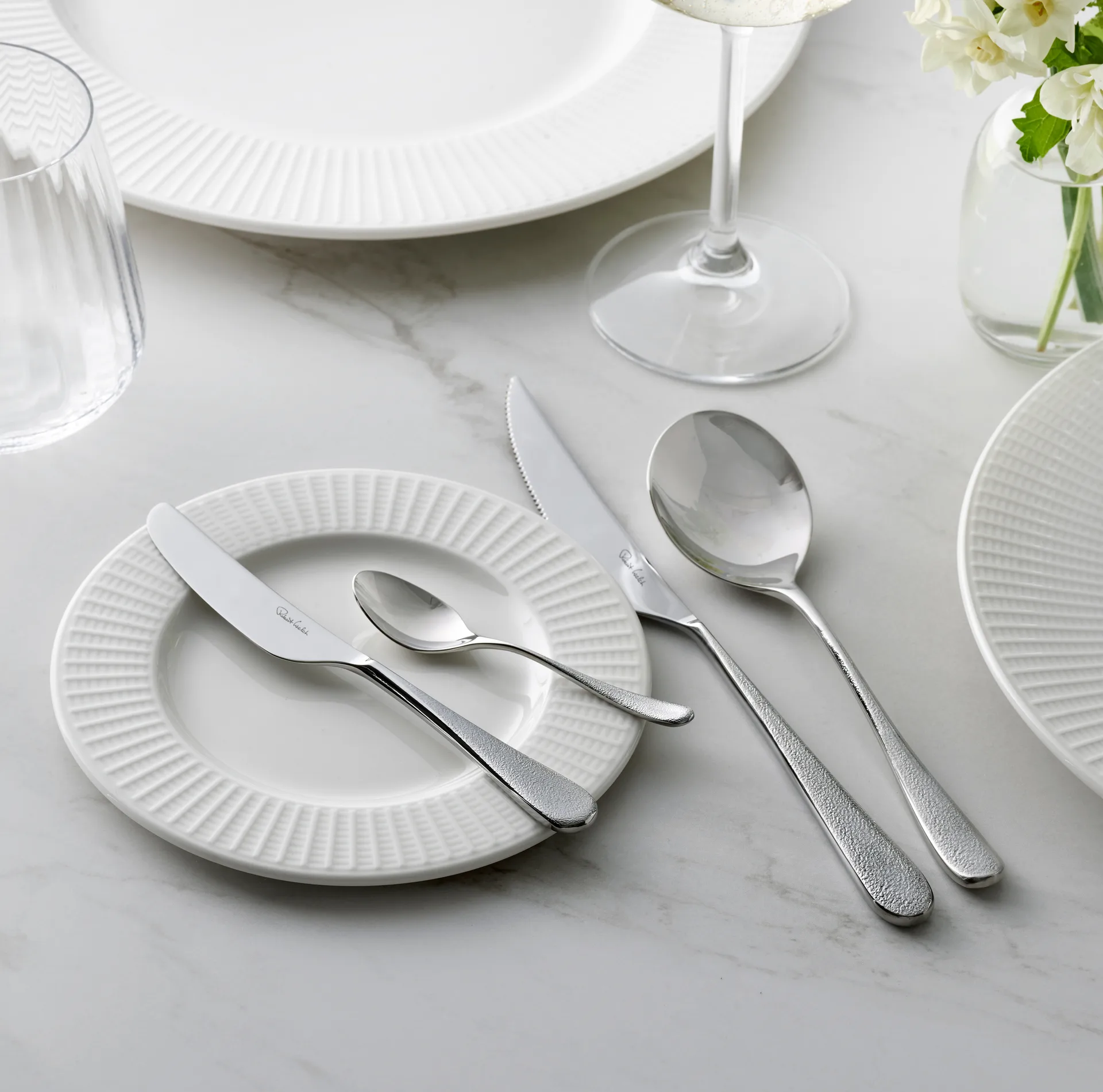 Sandstone butter knife smooth, Stainless steel Robert Welch