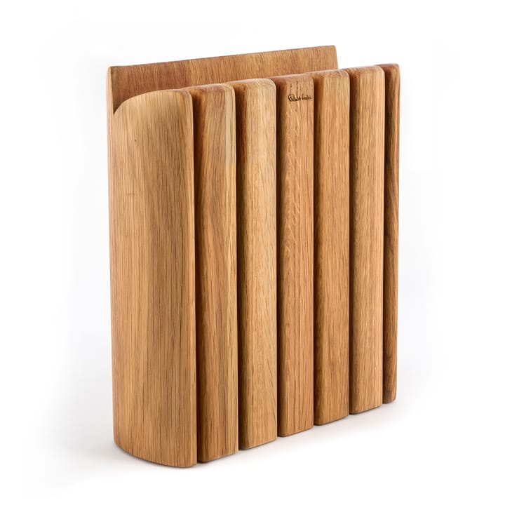 Signature Book Oak knife block set 7 pieces - oak - Robert Welch