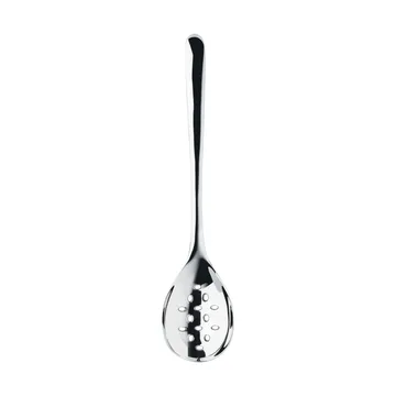 Signature deep perforated serving spoon 32 cm - Stainless steel - Robert Welch