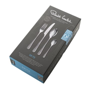 Skye Bright cutlery 24 pieces - stainless steel - Robert Welch