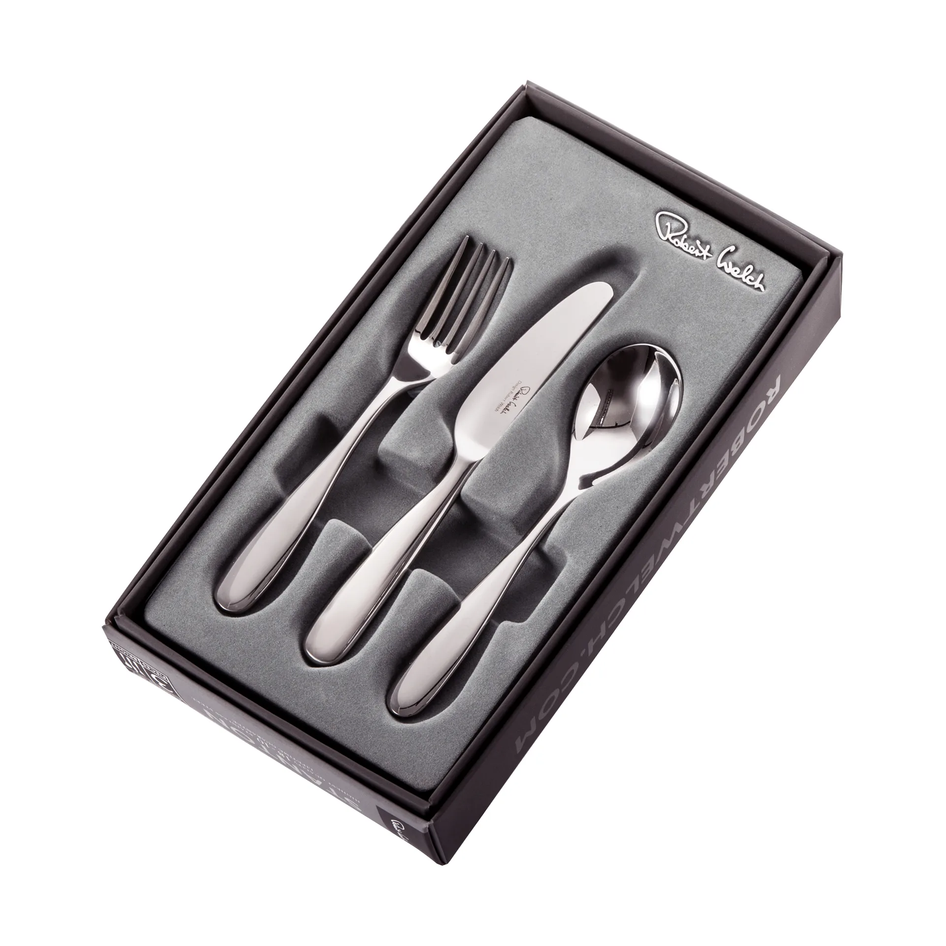 Stanton Bright children's cutlery 3 pieces, Stainless steel Robert Welch