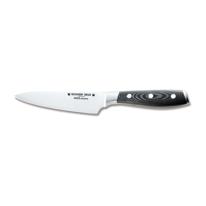 Inox allround knife 12.5 cm - Stainless steel-Micarta - Ronneby Bruk