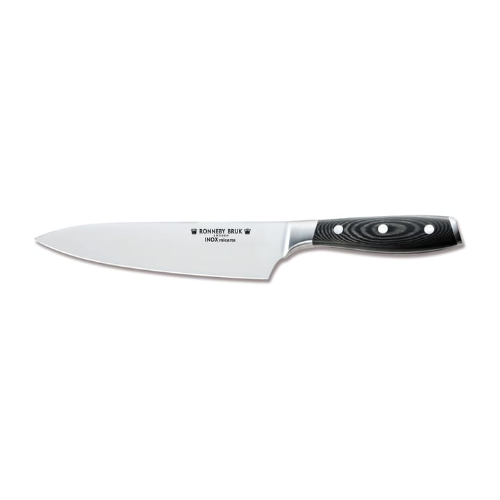 Inox fransk knife 20 cm - Stainless steel-Micarta - Ronneby Bruk