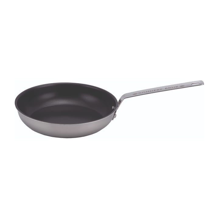 Inox frying pan in stainless steel with ceramic nonstick coating - Ø24 cm - Ronneby Bruk
