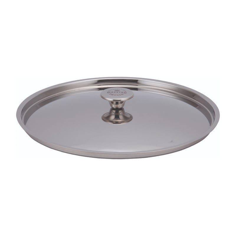 Ronneby Bruk Inox lid stainless steel to frying pan Ø24 cm