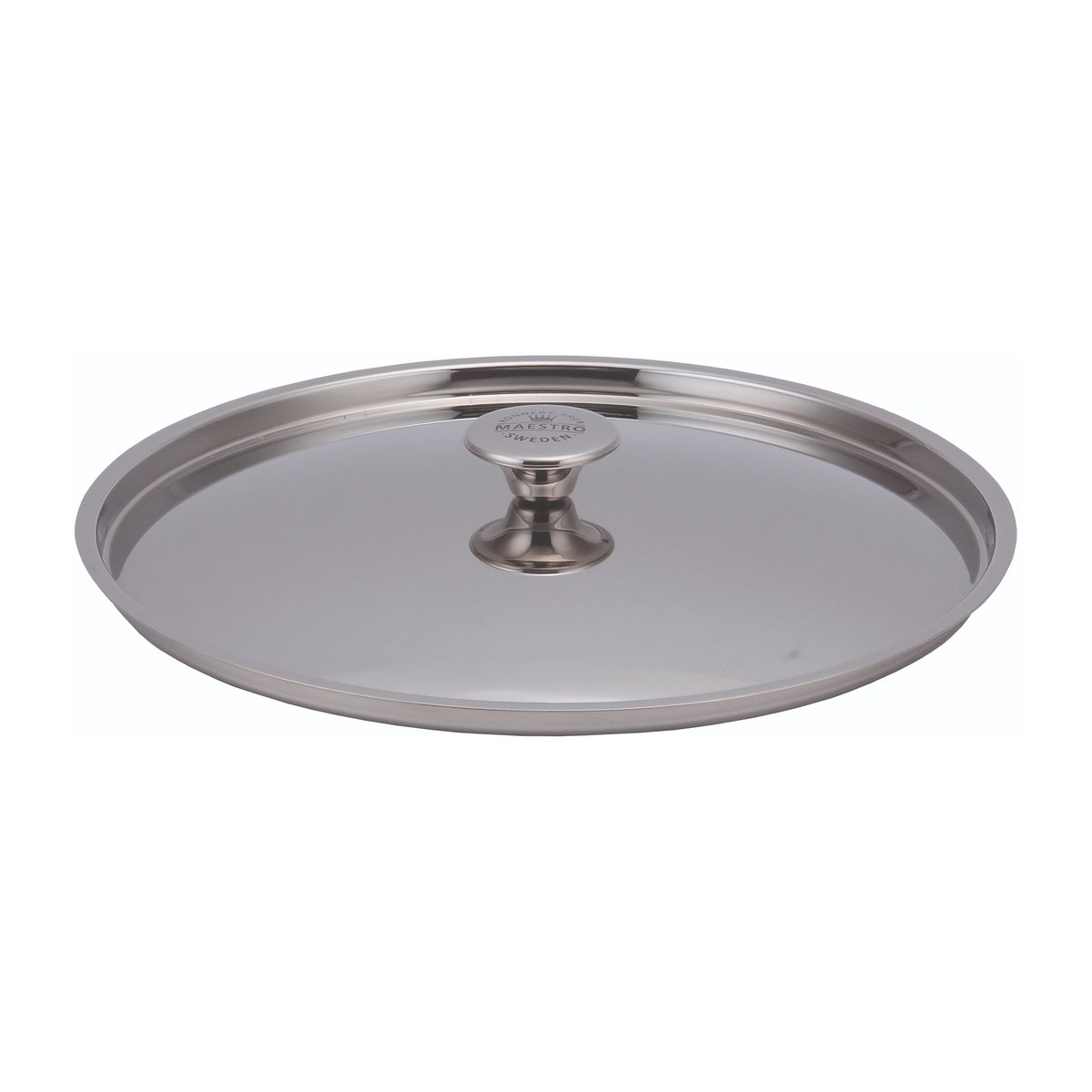 Ronneby Bruk Inox lid stainless steel to frying pan o30 cm