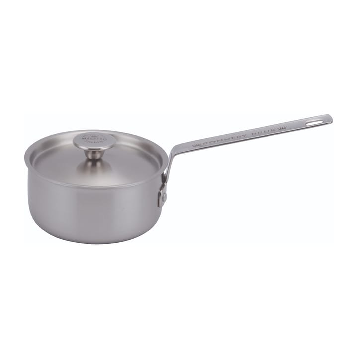 Inox stainless steel sauce pan  lid - 1.2 l - Ronneby Bruk