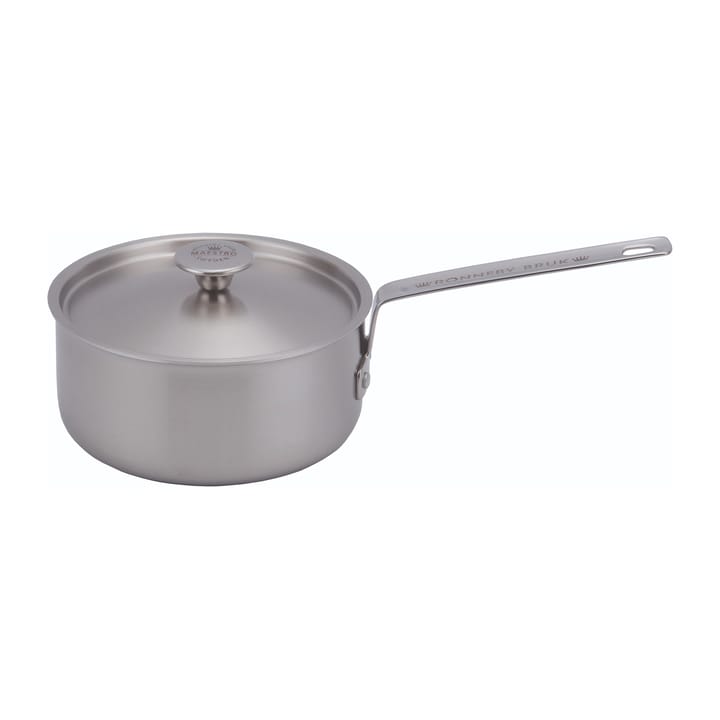 Inox stainless steel sauce pan  lid - 2.4 l - Ronneby Bruk