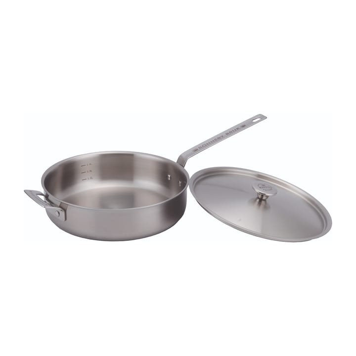 Inox stainless steel sauce pan with lid - Ø28 cm - Ronneby Bruk