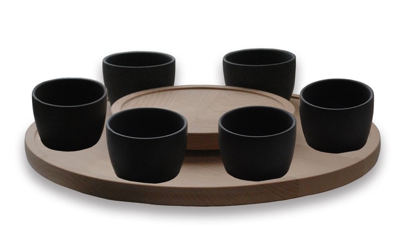Ronneby Bruk Ronneby Bruk fondue carousel 6-pack Black