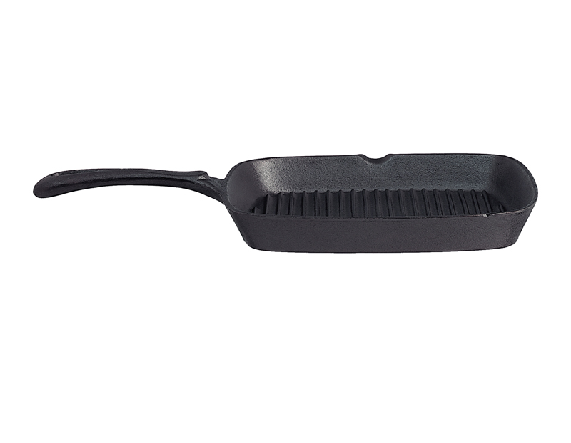 Ronneby Bruk grill pan o23 cm Black | Scandinavian Design | Grill & griddle pans | Black