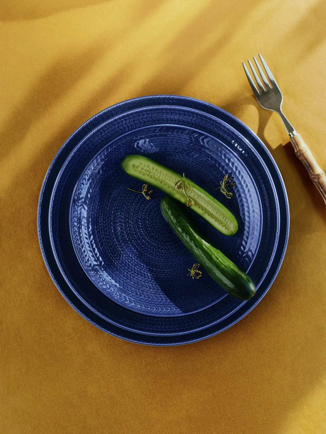 Blue Fire plate, Blue, 26 cm Rörstrand
