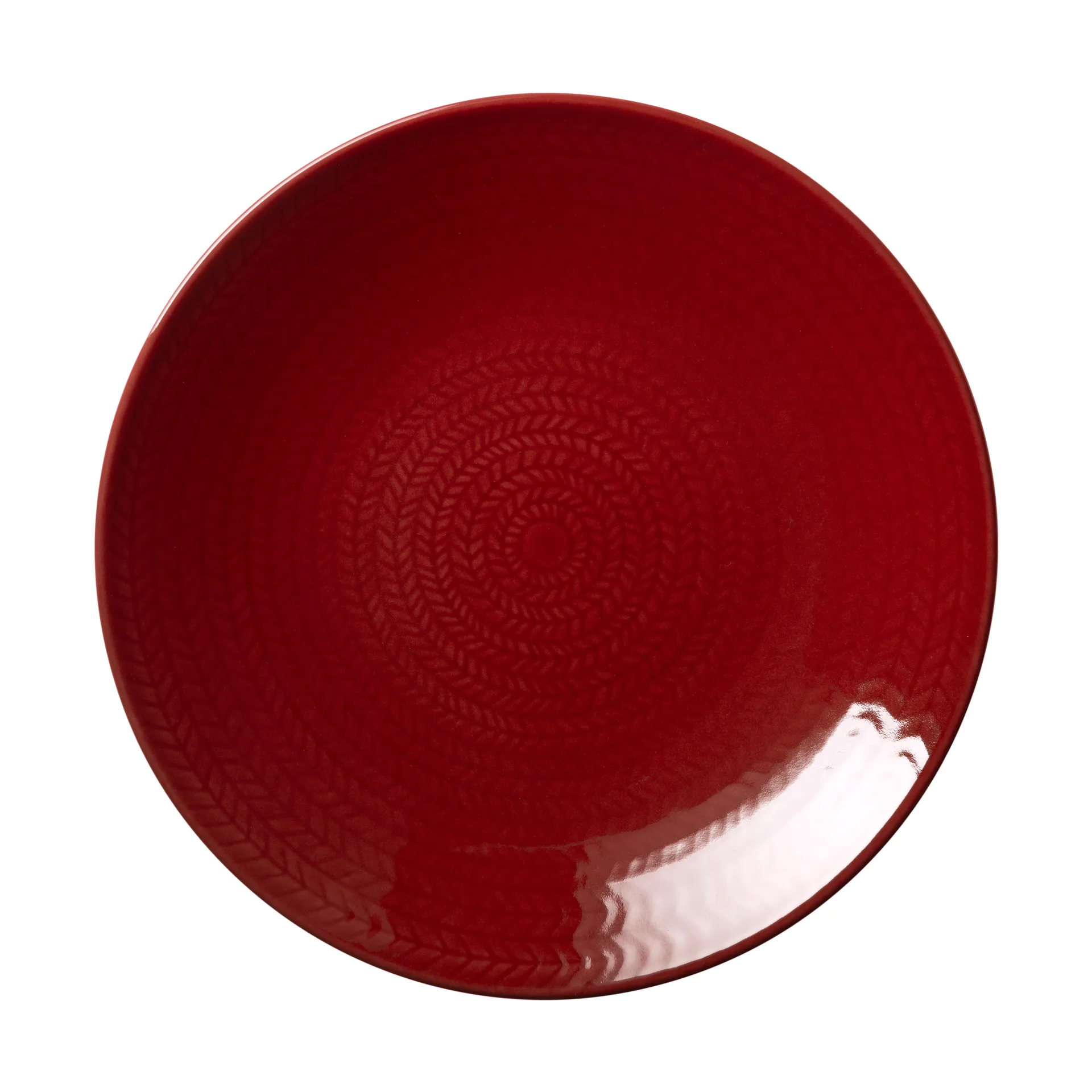 Blue Fire plate, Red, 19 cm Rörstrand