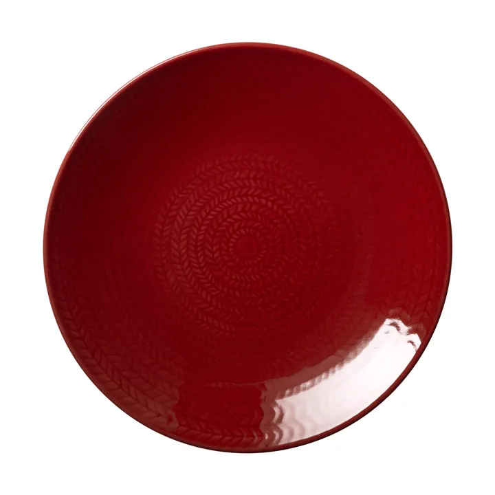Blue Fire plate - Red, 19 cm - Rörstrand