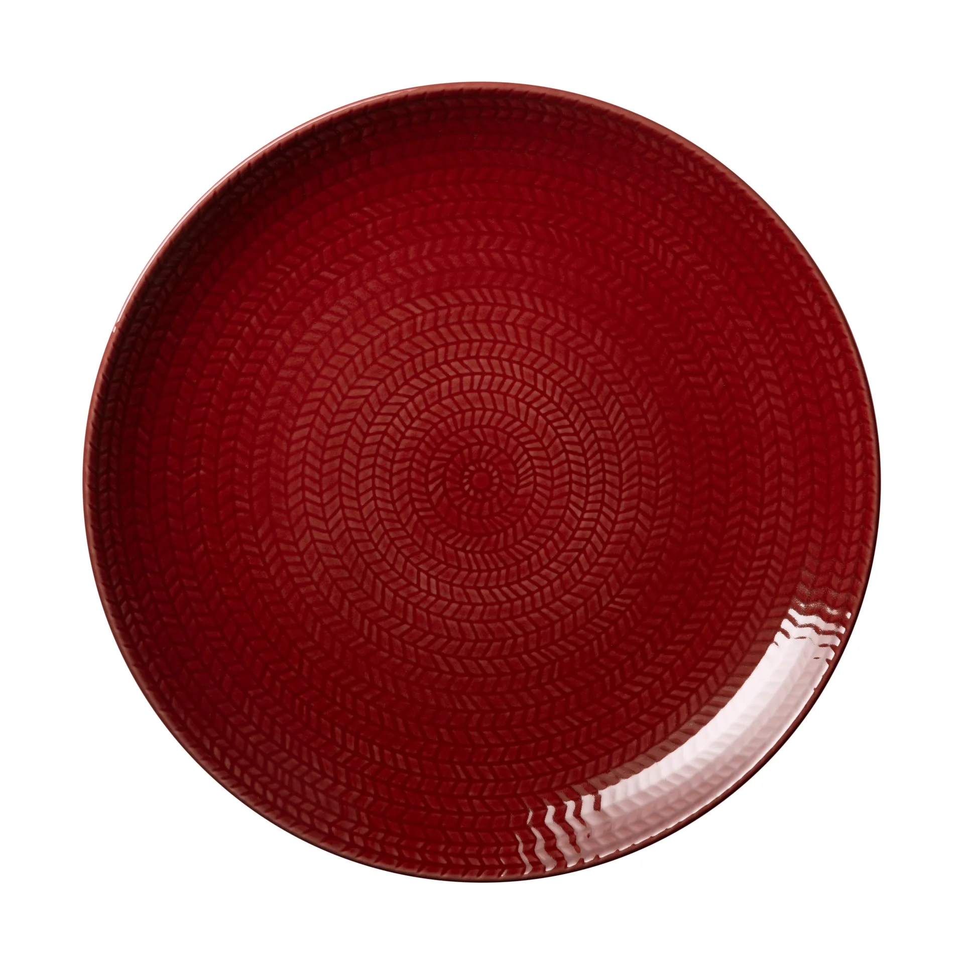 Blue Fire plate, Red, 26 cm Rörstrand