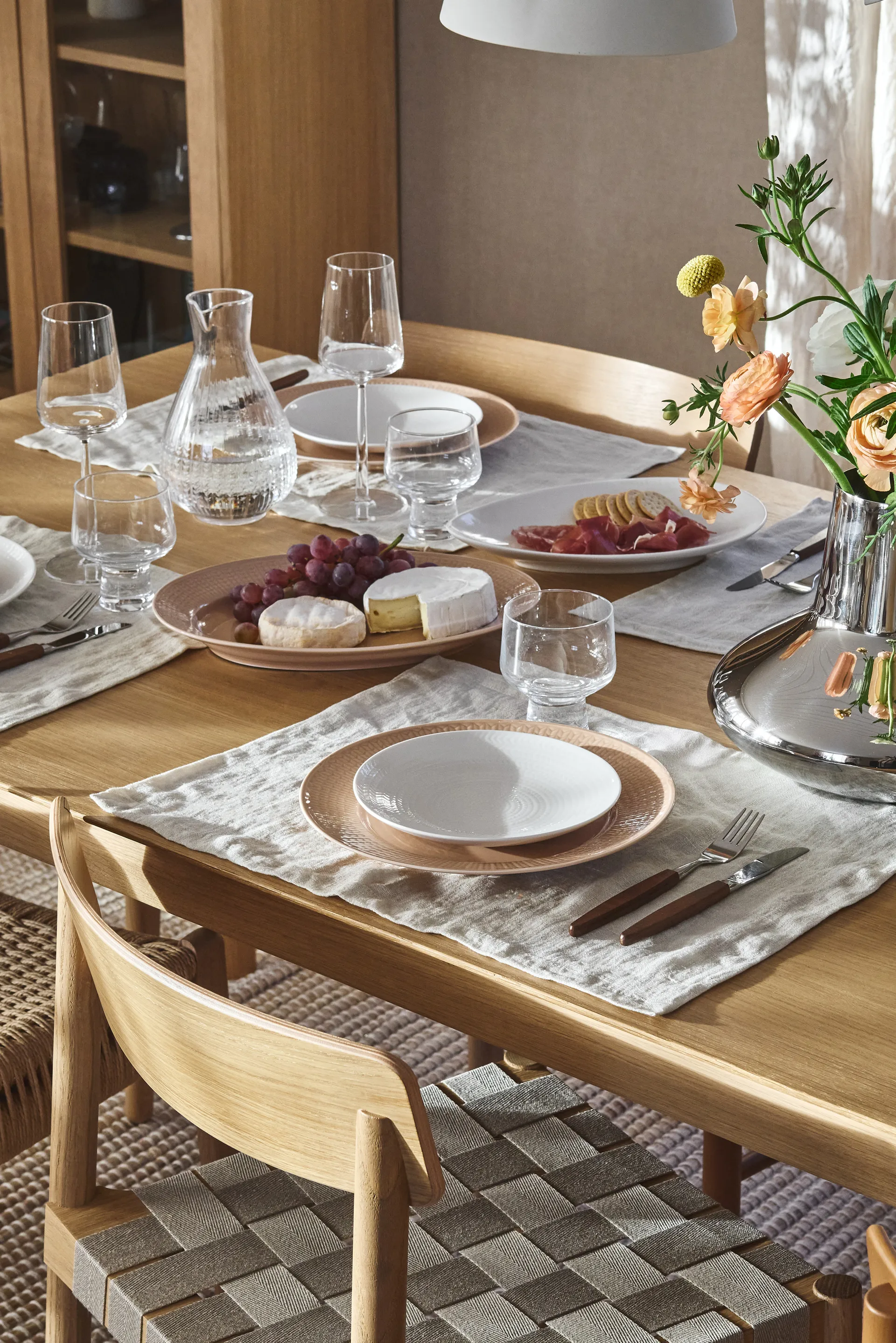 Blue Fire serving platter, White, 20x29 cm Rörstrand