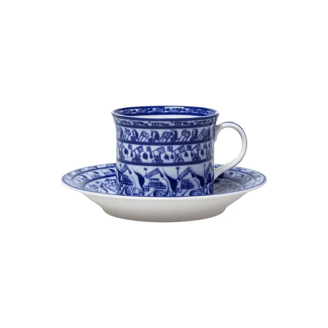 Cobolti cup with saucer - Blue, 2-piece - Rörstrand