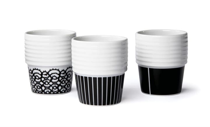 Filippa K mug 2-pack, black tip 2-pack Rörstrand
