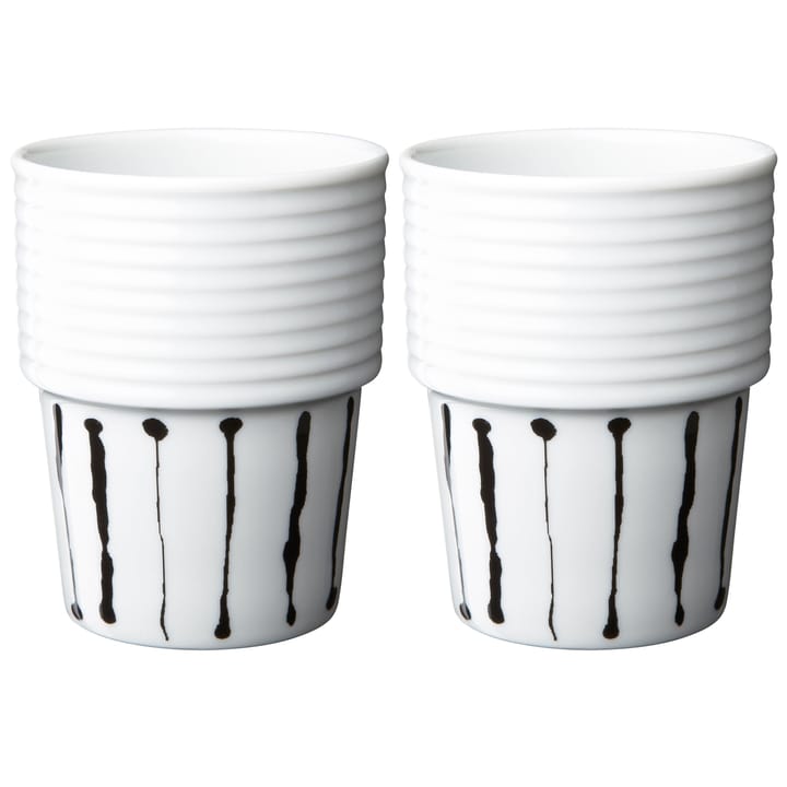 Filippa K mug 2-pack - Ink stripe 2-pack - Rörstrand