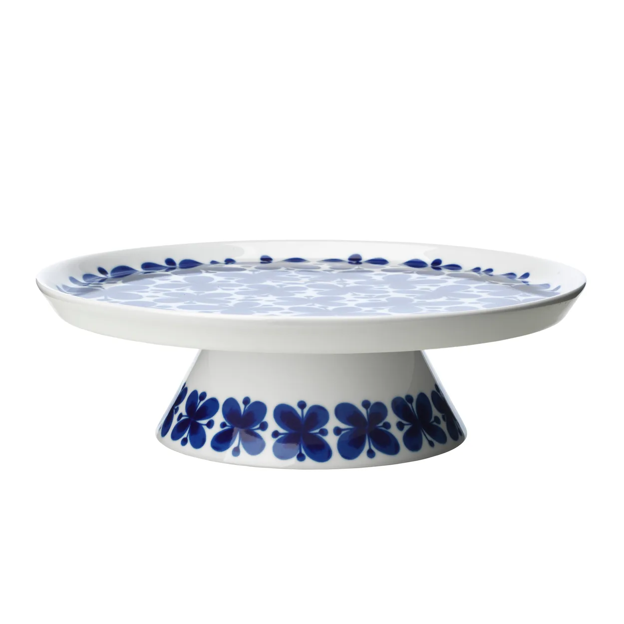 Rörstrand Mon Amie cake stand o 27 cm | Scandinavian Design | Serving platters & dishes | Blue