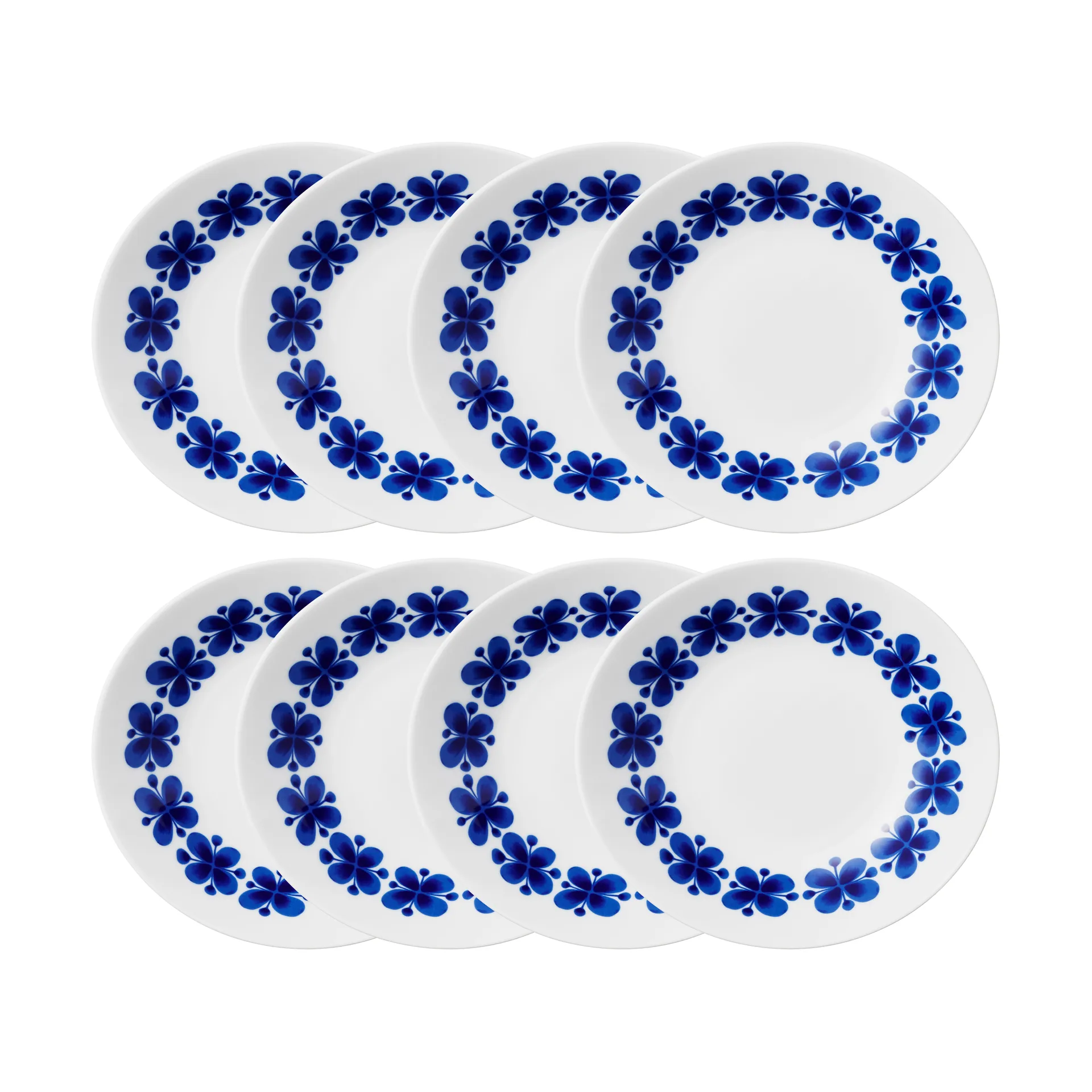 Mon Amie deep plate Ø20 cm 8-pack - Blue Rörstrand