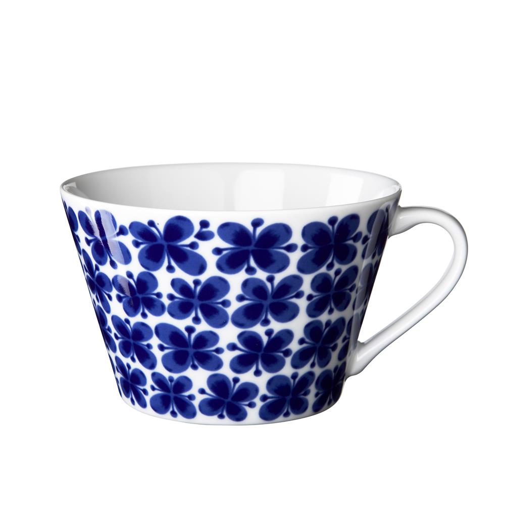 Rörstrand Mon Amie tea cup white-blue | Scandinavian Design | Teacups | Blue